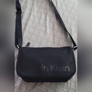 Calvin Klein Black Messenger Bag